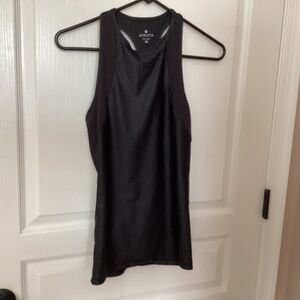 Athleta Size XS Racer Back Black Workout Shirt